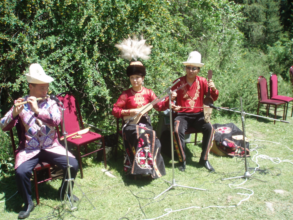 Киргизстан, музиканти
